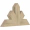 Ekena Millwork Saratoga Rough Sawn Timber Gable Bracket, Douglas Fir, 36"W x 21"H x 4"D x 6"F, 14/12 Pitch GBW036X21X0406SAR00RDF - alternate 3